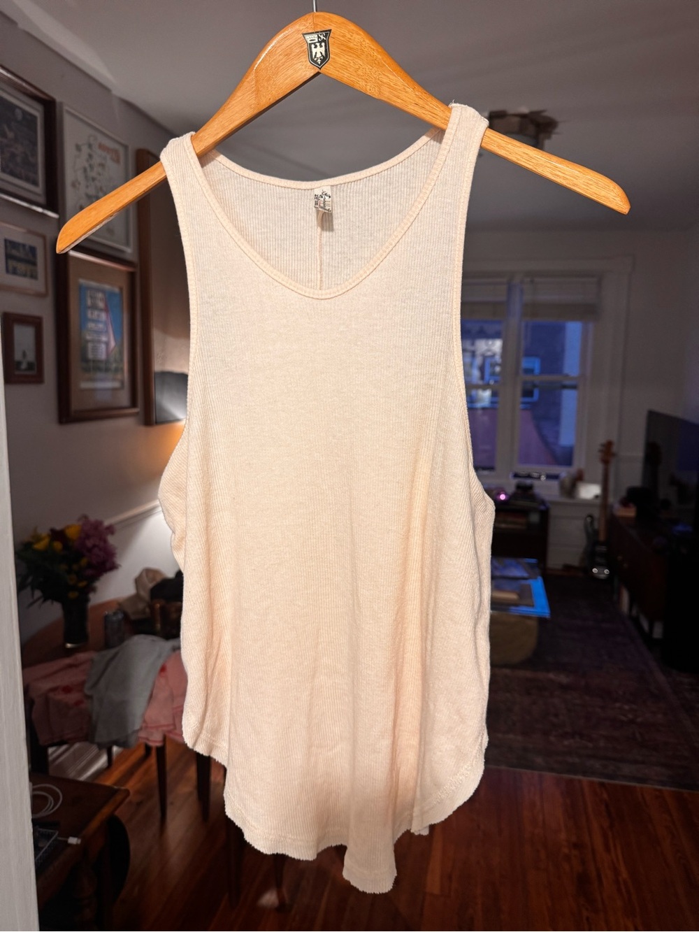 Free people out the door slit side tank